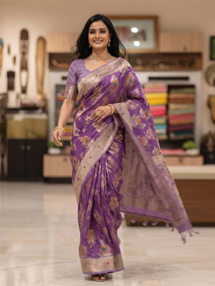 Kundan Saree