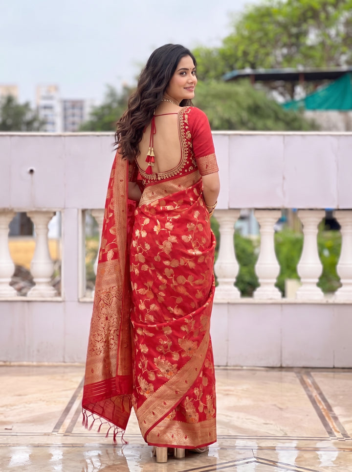 Kundan Saree
