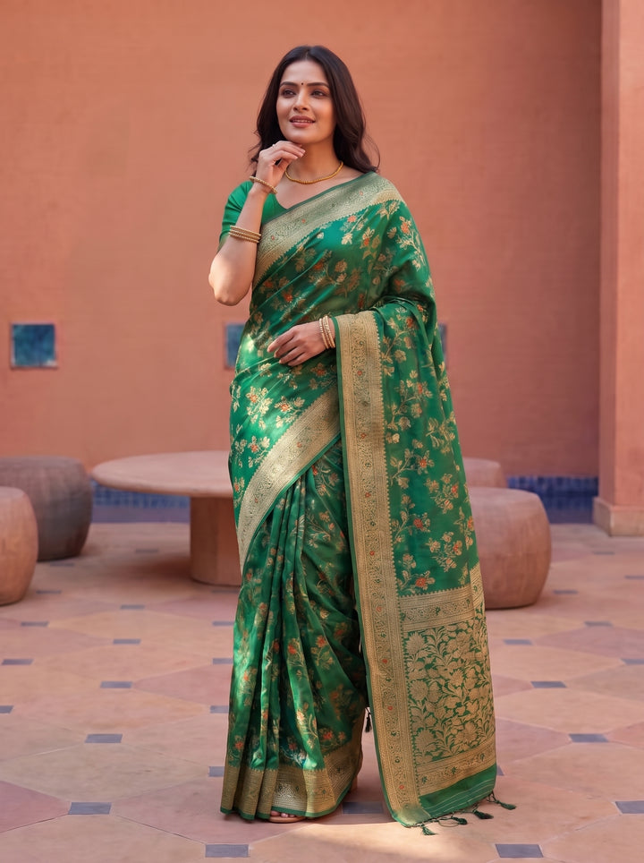 Kundan Saree