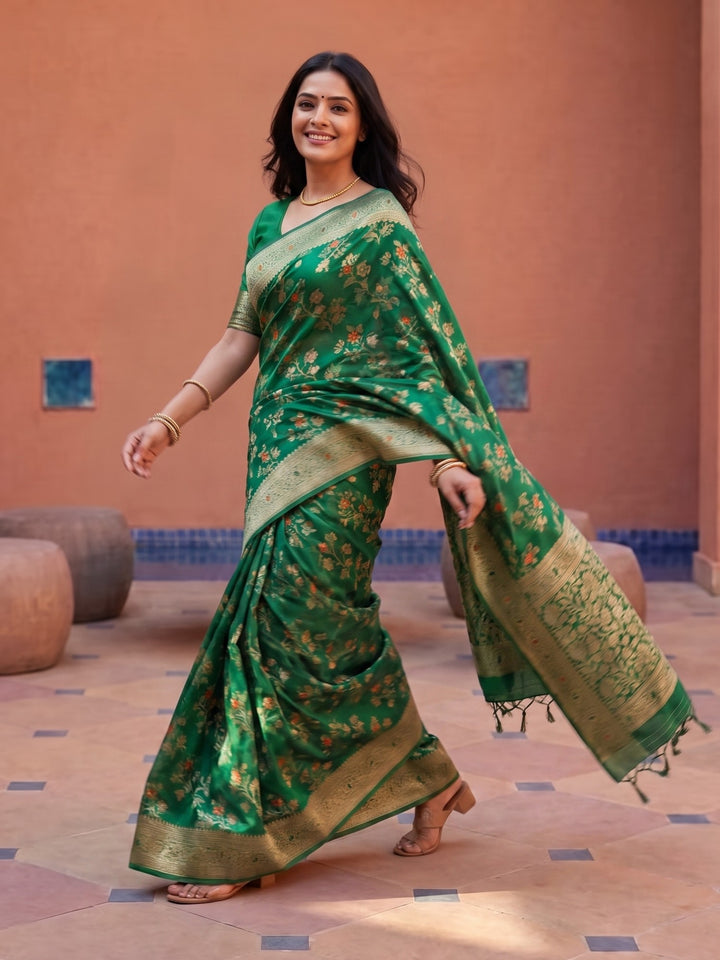 Kundan Saree