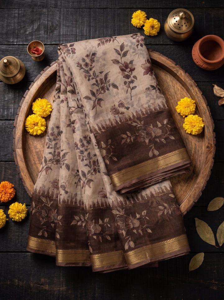 Pulm Silk Saree