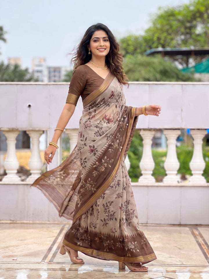 Pulm Silk Saree