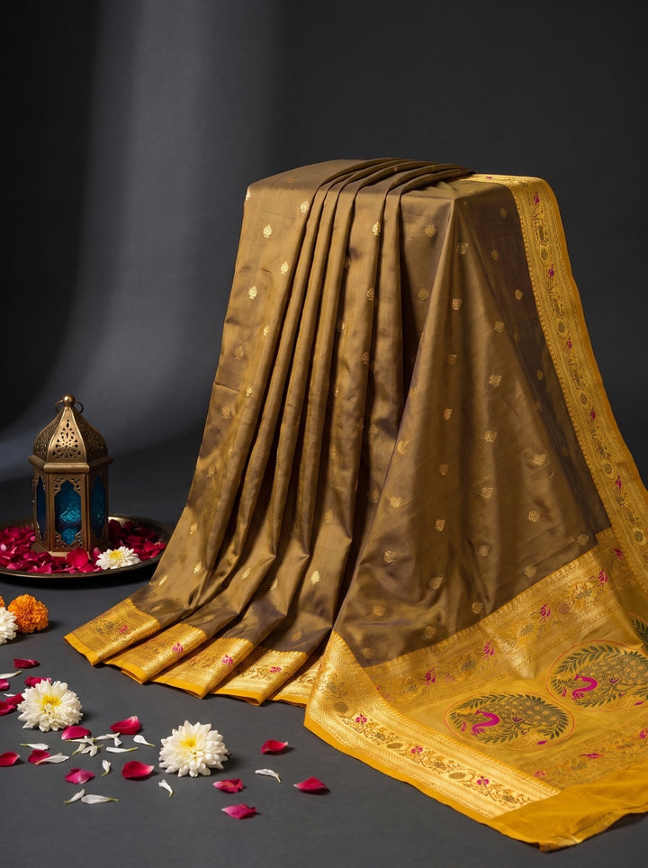 Rajhani Silk Sparking Flower Saree