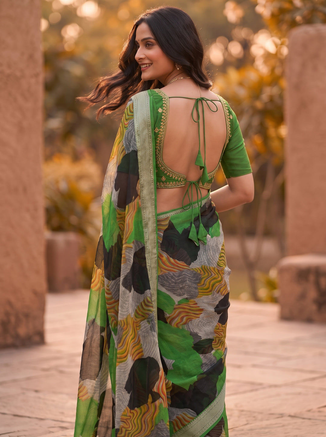 Drape Mandala Saree