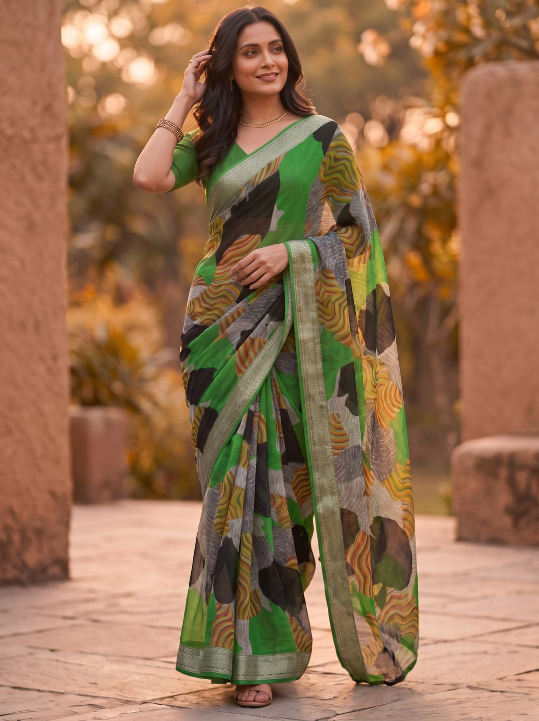 Drape Mandala Saree