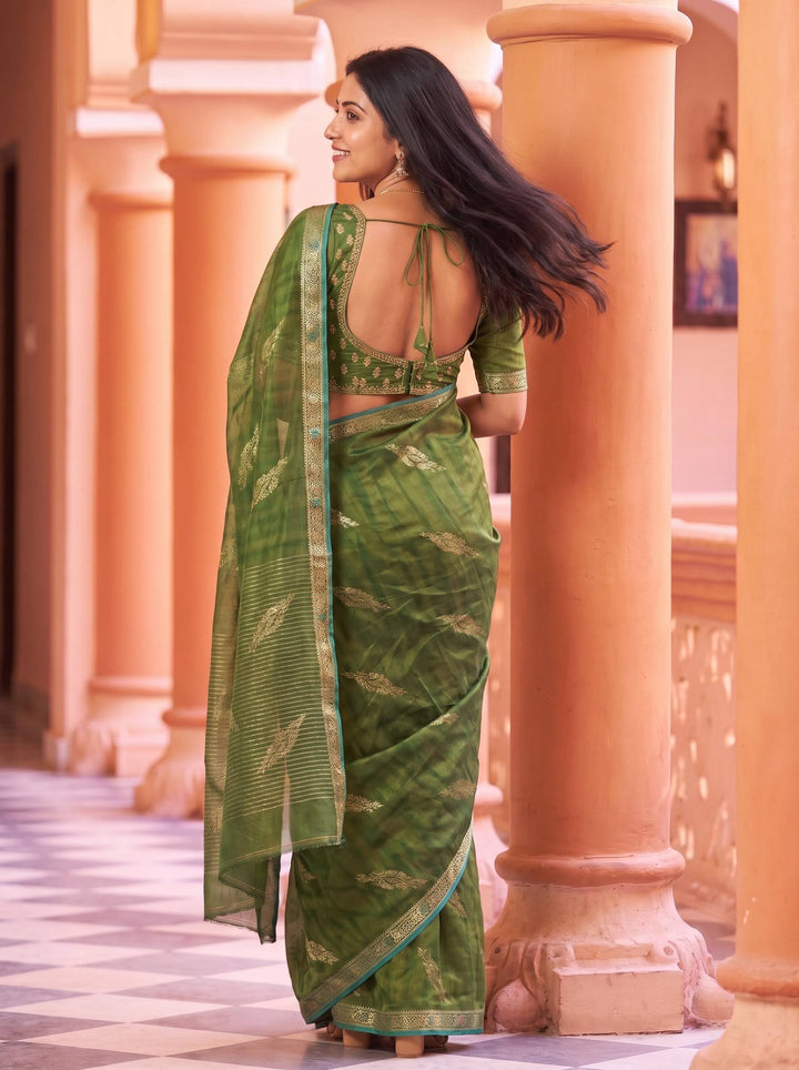Peony Pop Saree