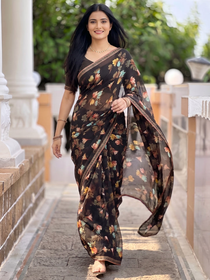 Ocean Breeze Saree