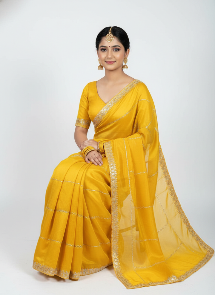 Festive Georgette