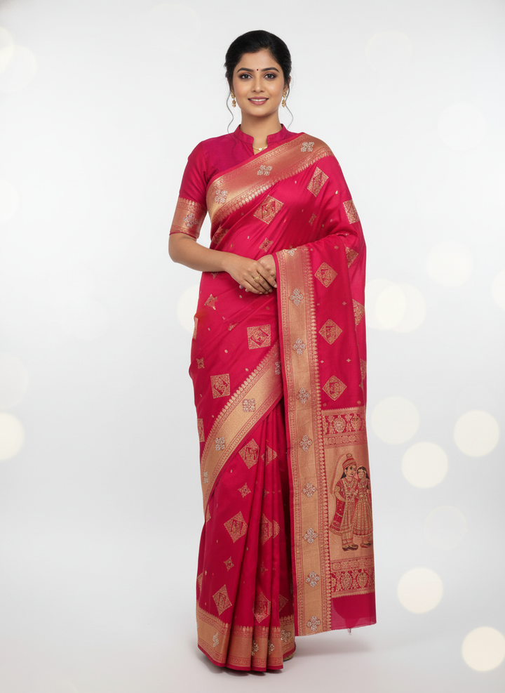 SOFT SILK DESIGNER SAREE