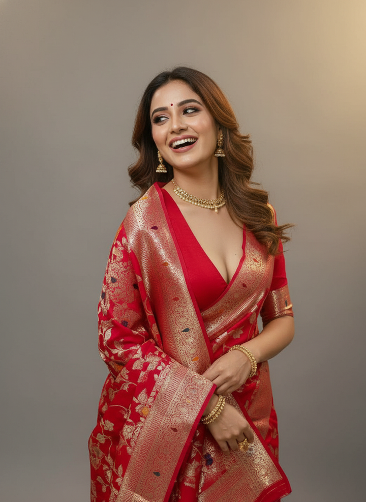 Kundan Saree
