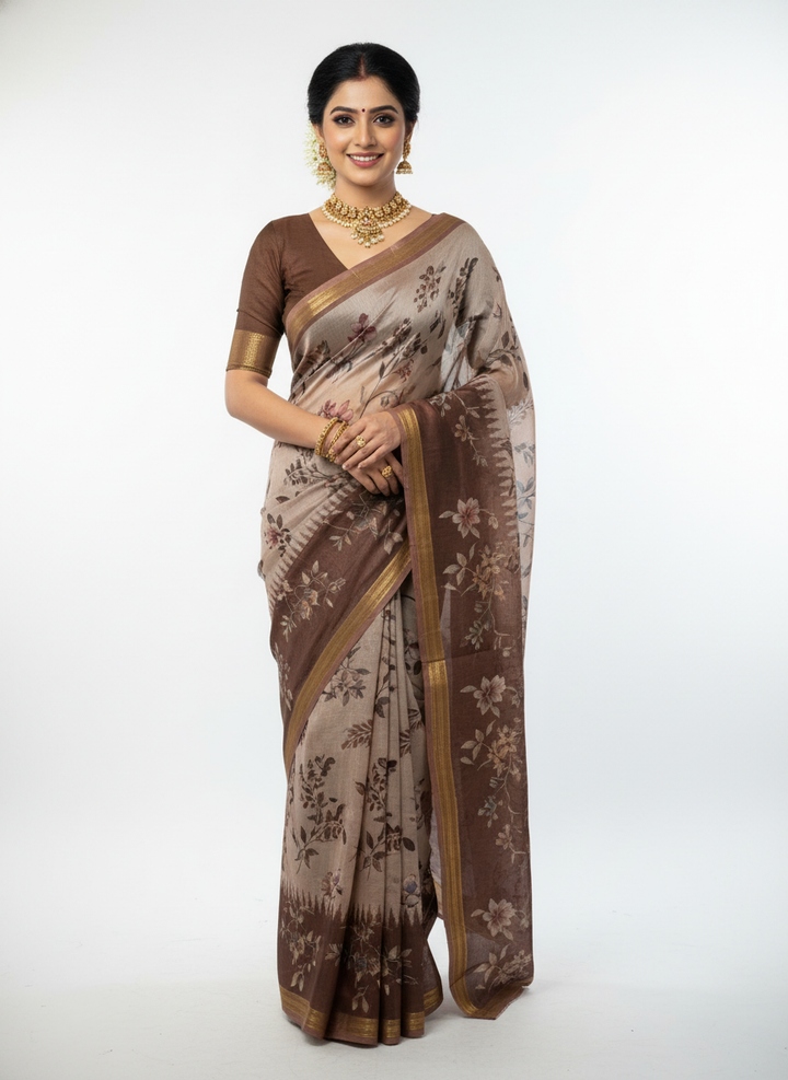 Pulm Silk Saree