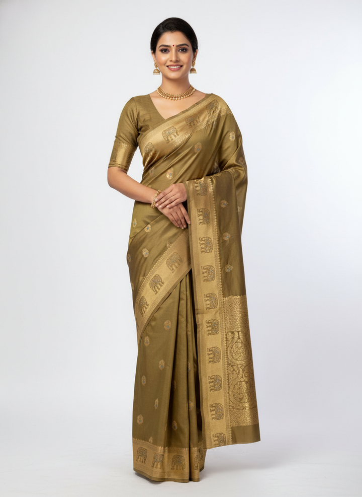 Ganga Pallu Silk