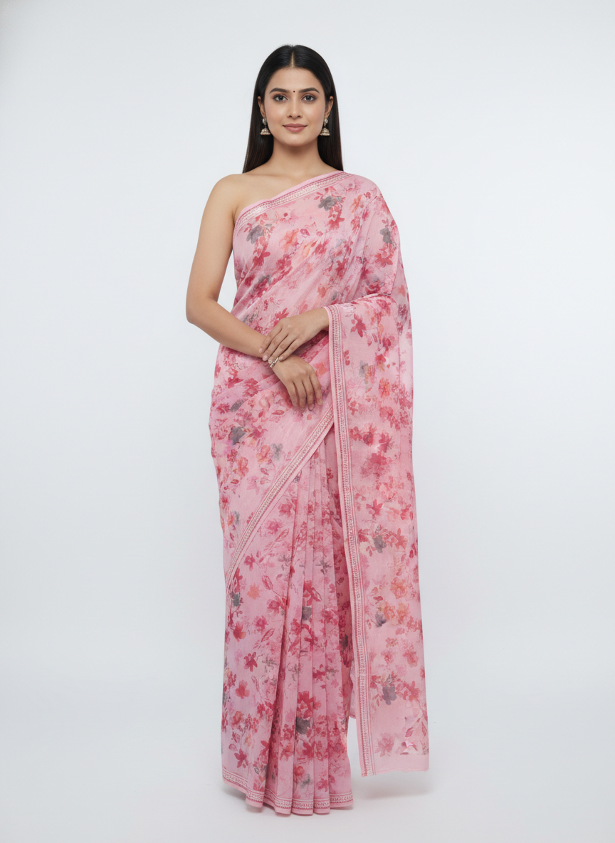 Serene Silhouettes Saree