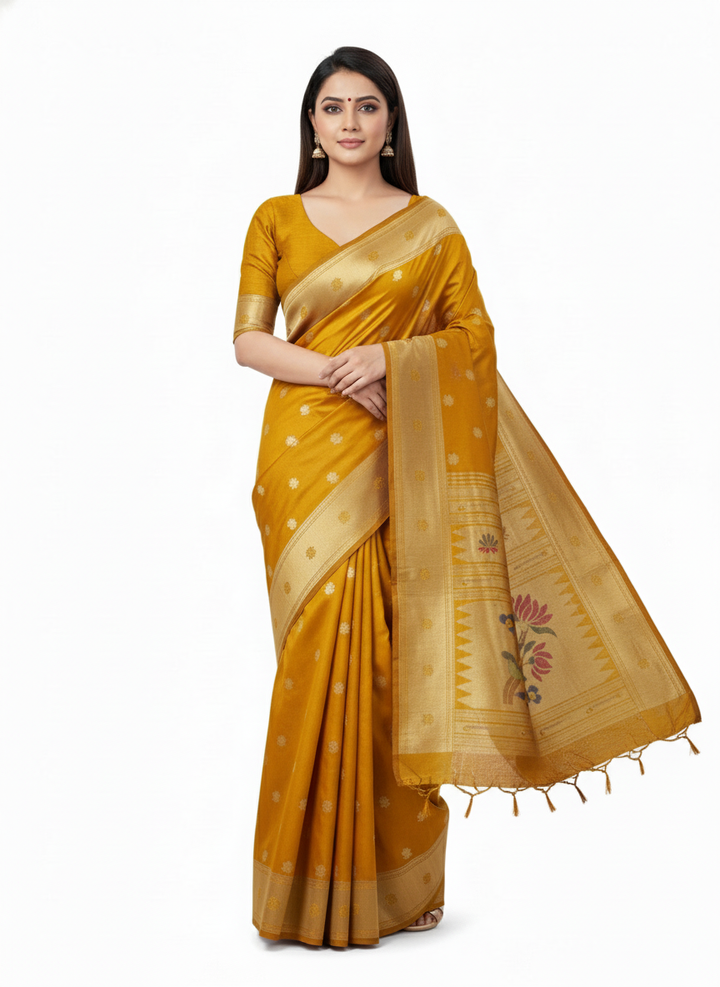Rajhani Silk Lotus Saree