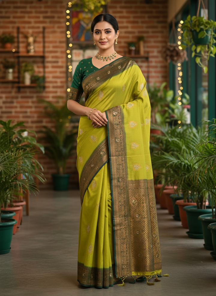 GANAGA SWAROVSKI WORK SAREE