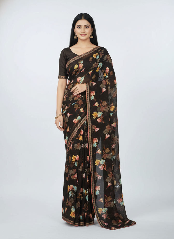 Ocean Breeze Saree
