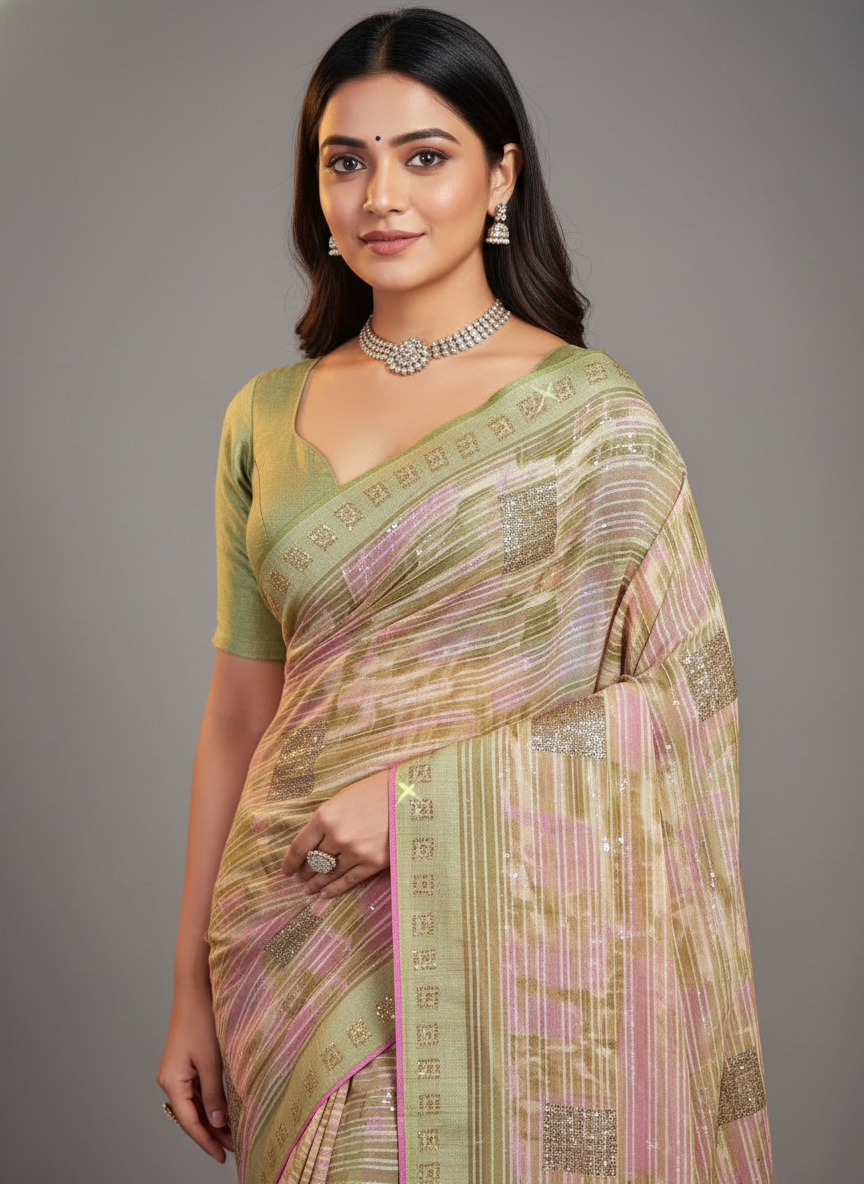 Vivid Vastra Printed Daily Wear