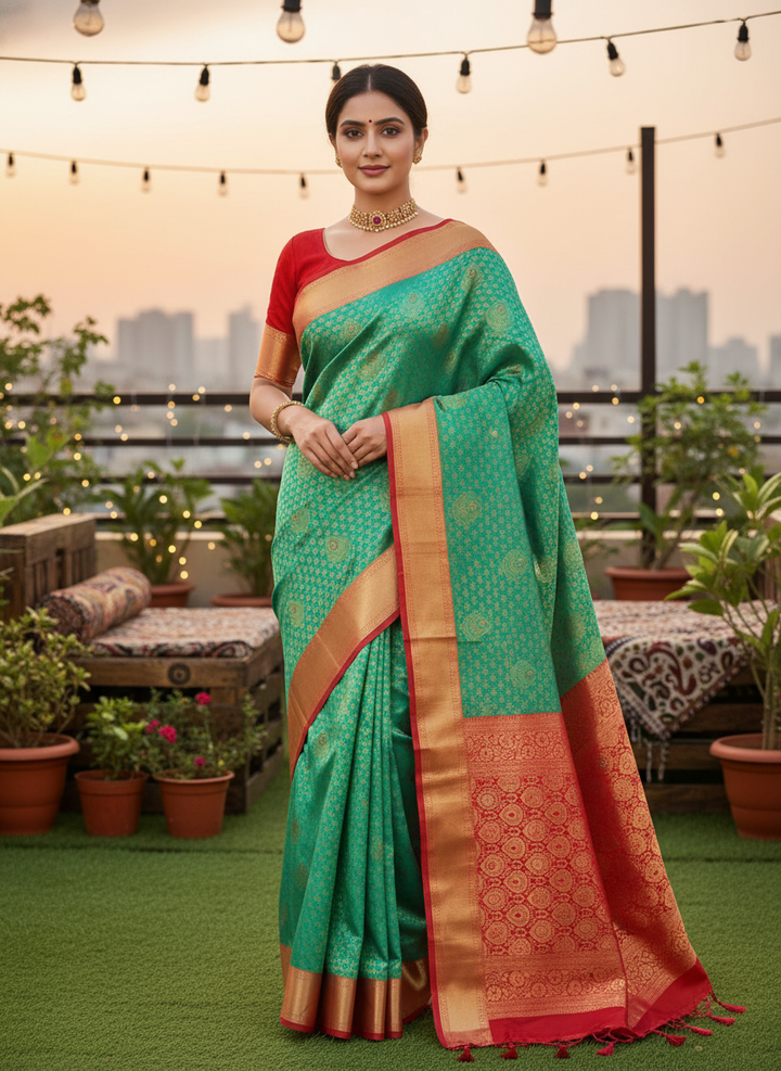 REKHA SWAROVSKI KATPADAR SAREE