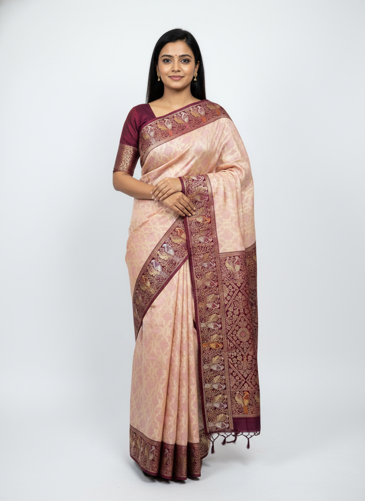 EKLAVYA TUSSLES COTTON TISSUE