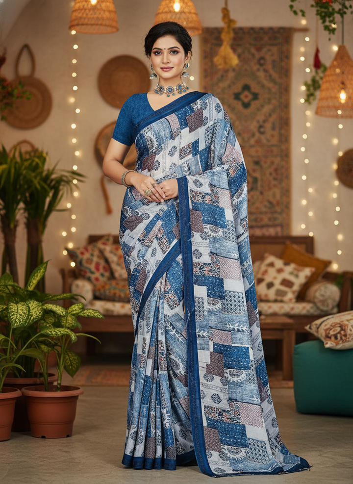 SHISH PRINTED SAREE