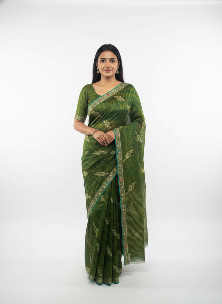Peony Pop Saree