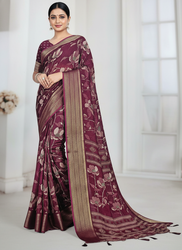 Ink & Elegance Saree