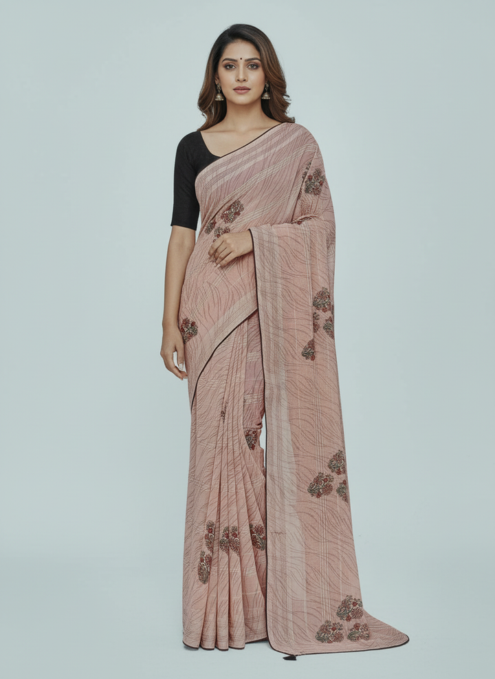 KALAM KARI PRINTED SAREE