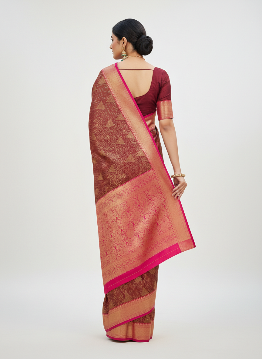 REKHA SWAROVSKI WORK SAREE