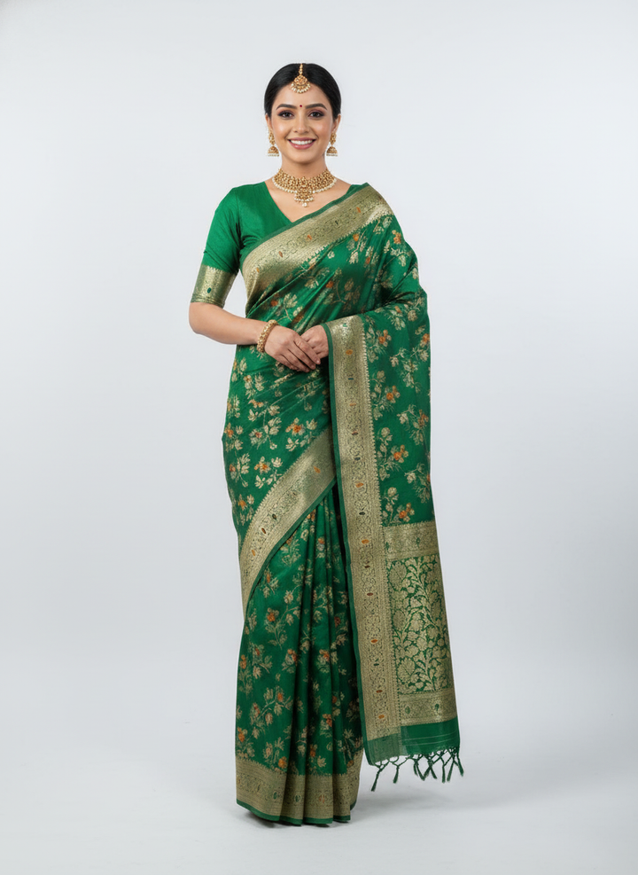Kundan Saree