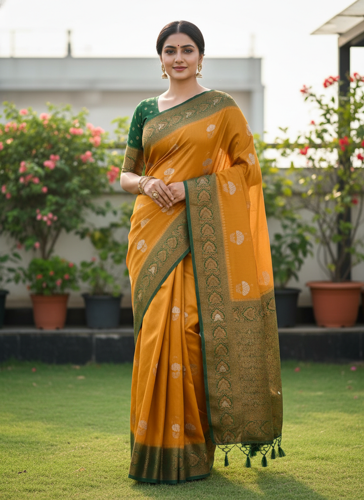 MILLENNIUM SWAROVSKI KATPADAR SAREE