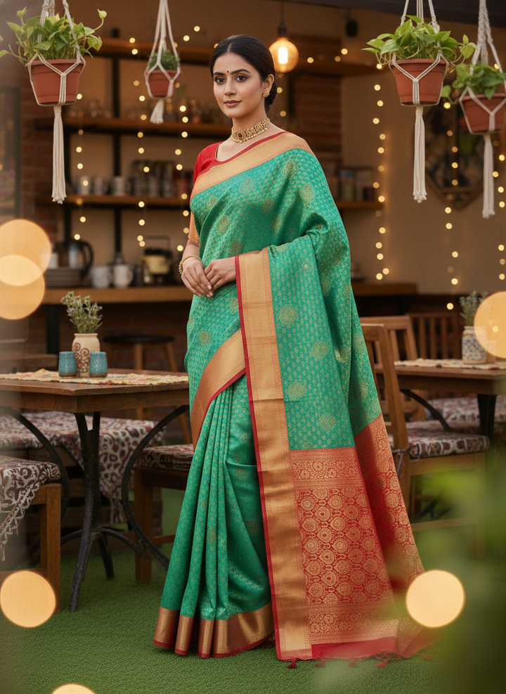 REKHA SWAROVSKI KATPADAR SAREE