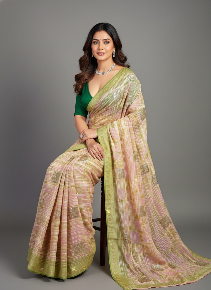 Vivid Vastra Printed Daily Wear