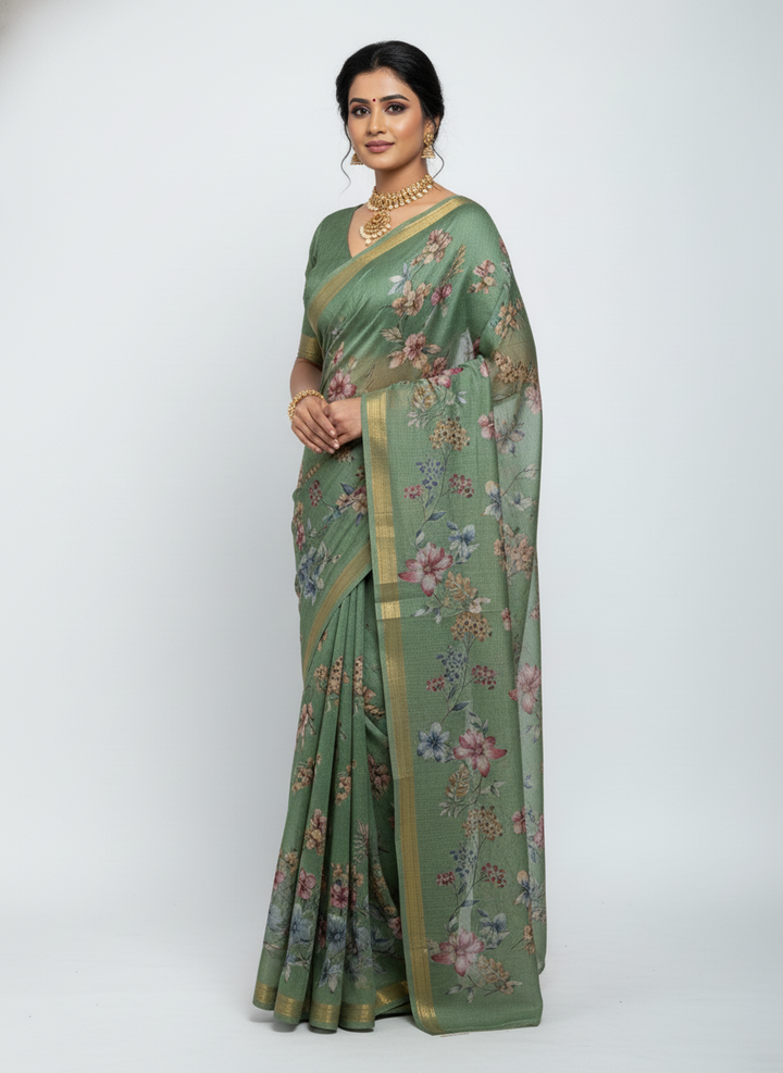 Pulm Silk Saree