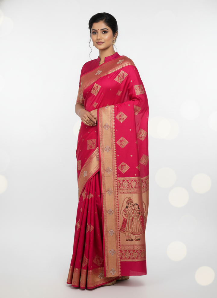 SOFT SILK DESIGNER SAREE
