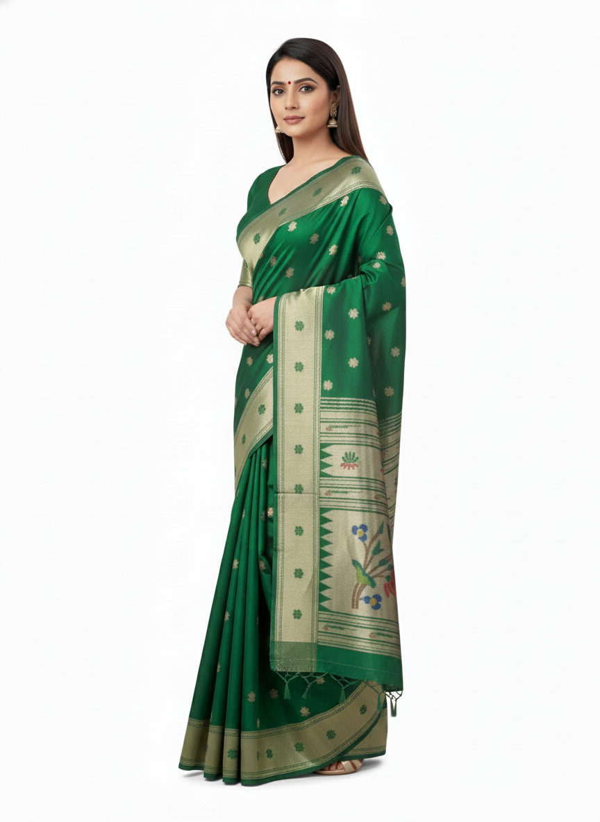Rajhani Silk Lotus Saree