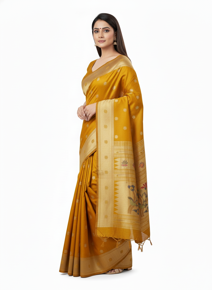 Rajhani Silk Lotus Saree