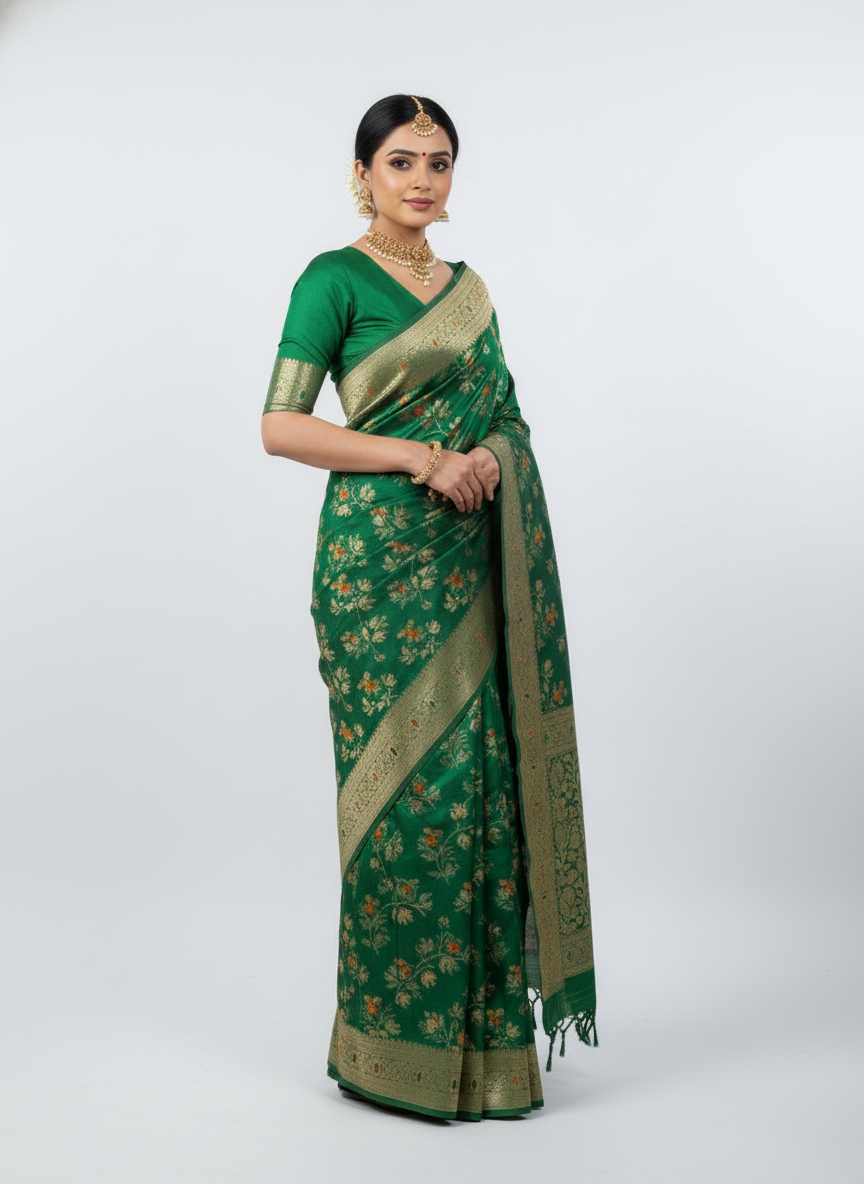 Kundan Saree