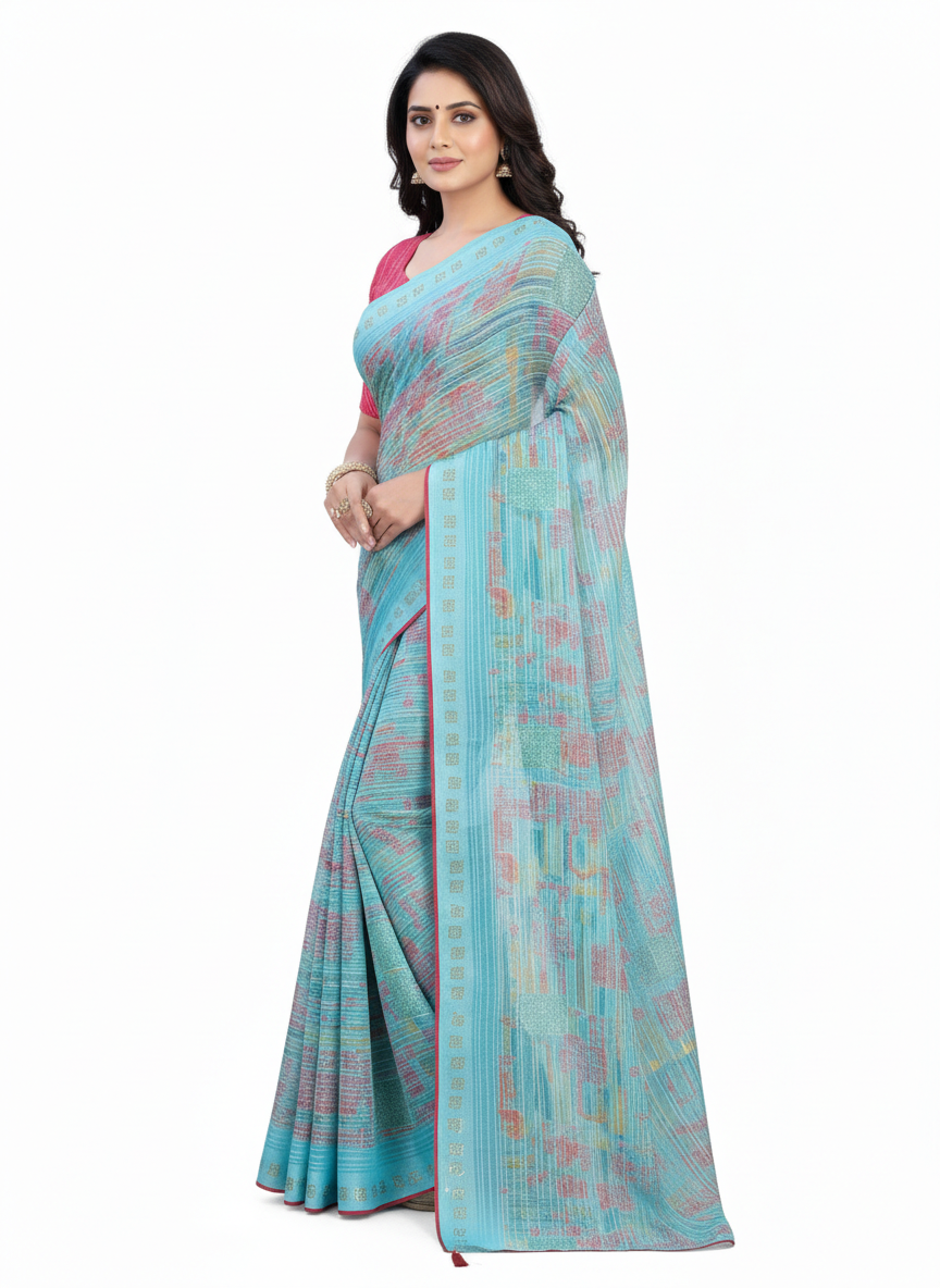 Vivid Vastra Printed