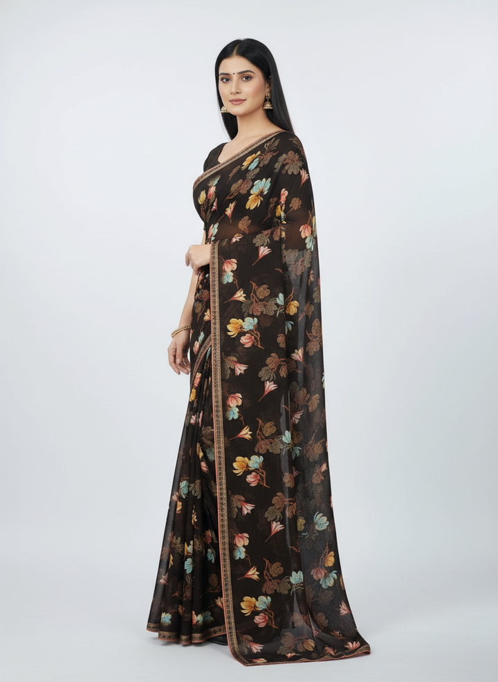 Ocean Breeze Saree