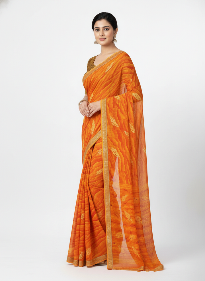 Peony Pop Saree