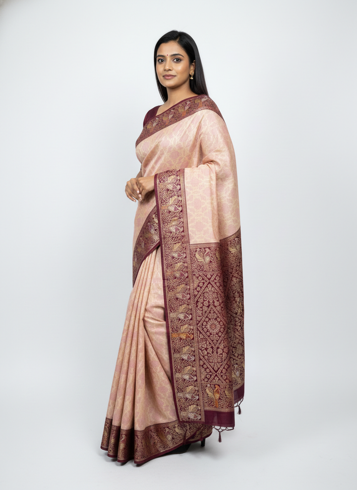 EKLAVYA TUSSLES COTTON TISSUE