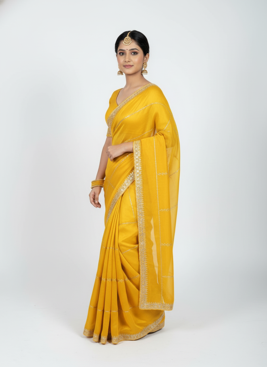 Festive Georgette