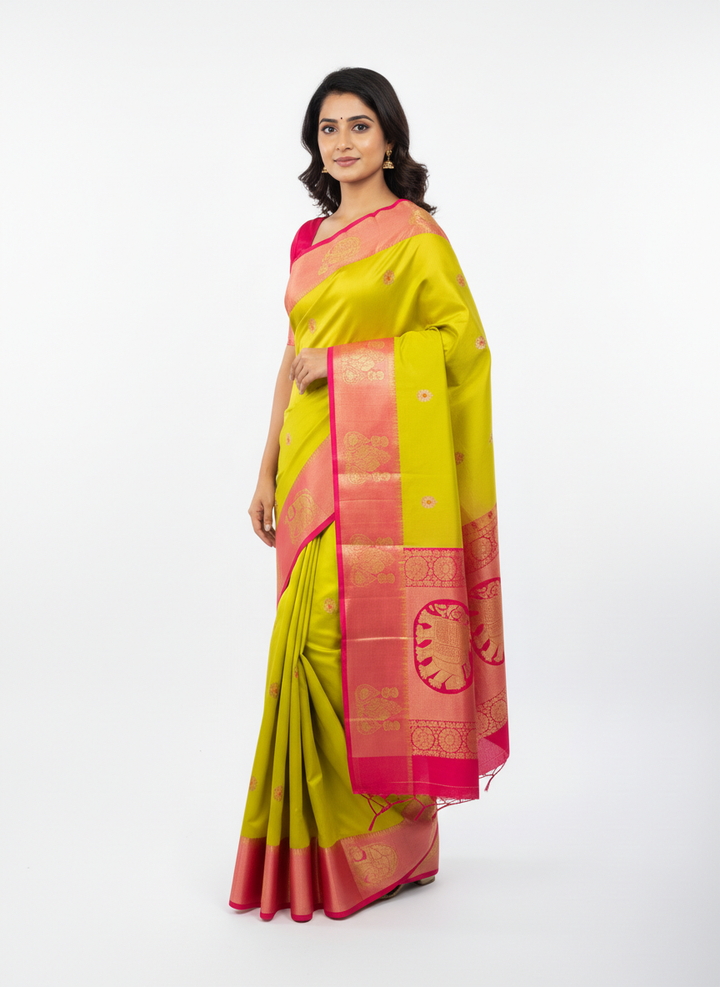 Ganga Pallu Silk