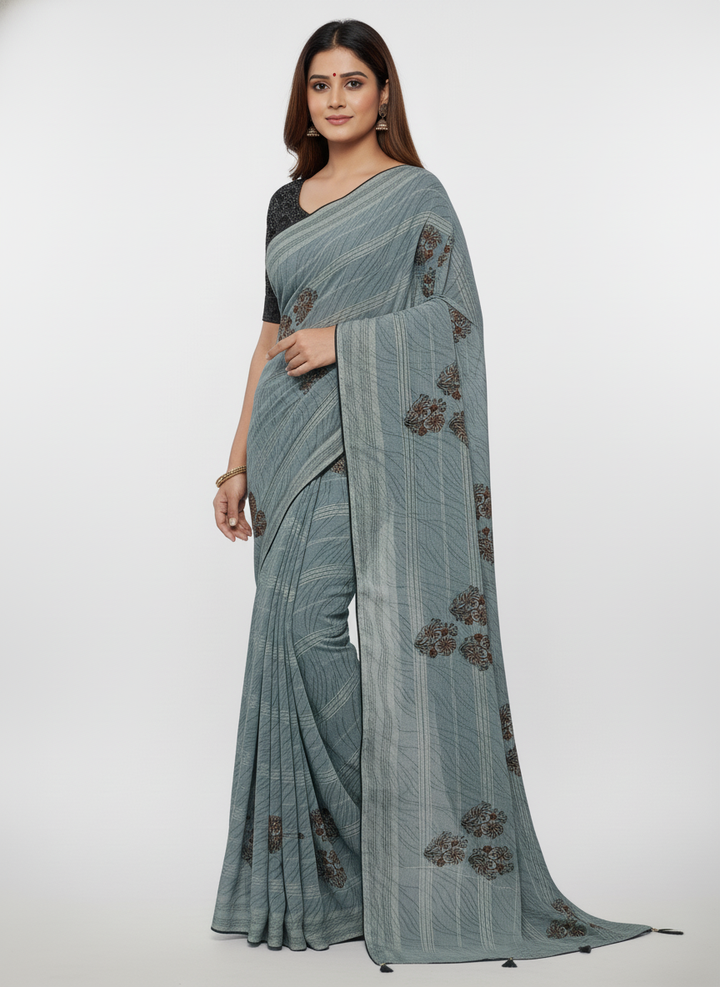 KALAM KARI PRINTED SAREE