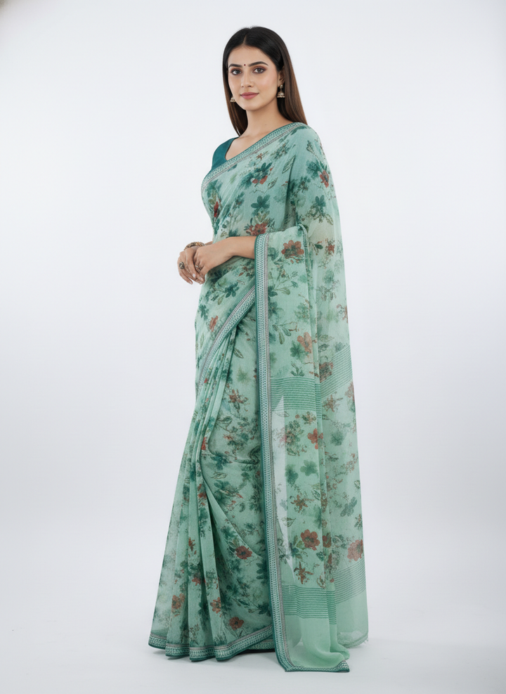 Serene Silhouettes Saree