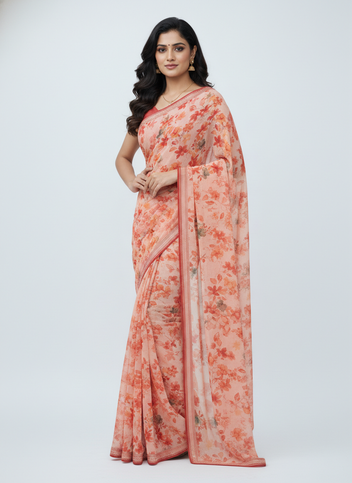 Serene Silhouettes Saree