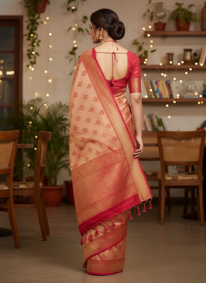 GANAPATI SWAROVSKI SOUTH INDIAN SAREE