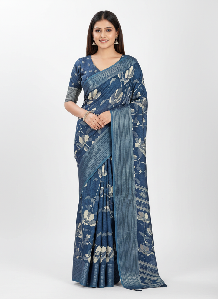 Ink & Elegance Saree