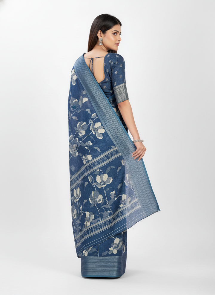 Ink & Elegance Saree