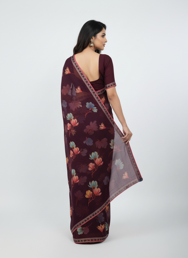 Ocean Breeze Saree